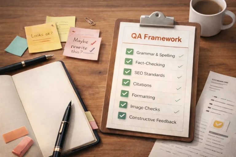 From Guesswork to Gold Standard: How I Built a Company-Wide QA Framework from the Ground Up